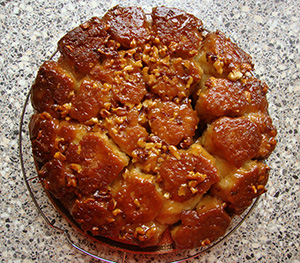 Karamelov monkey bread