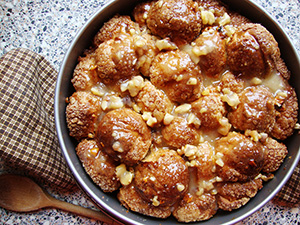 Karamelov monkey bread
