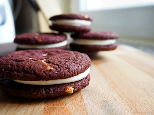 Red velvet cookies