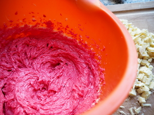 Red velvet cookies