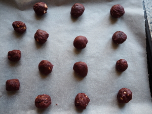 Red velvet cookies